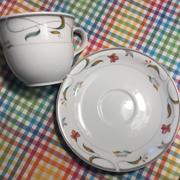 Christopher Stuart Set of 2 Cup and Saucer Set~Bone China~Y0205 MELROSE - Picture 4 of 9